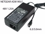 Toiteallikas Netgear AD8190LF 332-10317-01 48V 1.25A 6.3x3.0mm