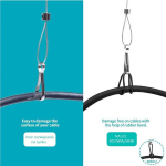 VR kaabli riputuskonksud | 6 tk