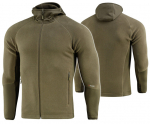 Meeste kapuutsiga dressipluus M-Tac Hoodie Polartec Sport, Dark Olive