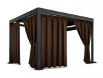 Varikatuse kardin Mariall ZMOT-09, 210x155 cm, pruun
