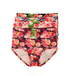 Naiste alusp&uuml;ksid k&otilde;rge v&ouml;&ouml;kohaga, 5 tk