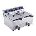 Elektriline frit&uuml;&uuml;r kahe paagiga 12L, 3000W