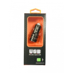 Metallist USB autolaadija 2,4A
