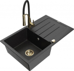 Graniidist k&ouml;&ouml;givalamu Mexen Bruno segisti ja sifooniga, metallic black/silver/black/gold