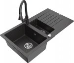 Graniidist k&ouml;&ouml;givalamu Mexen Matias segisti ja sifooniga, Black granite