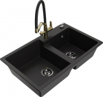 Graniidist k&ouml;&ouml;givalamu Mexen Tomas segisti ja sifooniga, must/must/kuldne