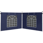 Asendusseinad peotelgile Outsunny 2, 3x3/3x6 m, Oxford, sinine