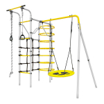 Betoonist spordikompleks lastele Sanro Space Station-3, hall-kollane, kuni 100 kg