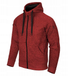 Meeste kapuutsiga dressipluus Helikon-Tex Covert HOODIE FullZip, Melange Red
