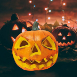 Halloween k&otilde;rvits LED Latern Luminous Decoration S&uuml;gislamp