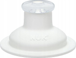 Asenduskork Nuk Push-Pull, valge, 36+ kuud, 1 tk.