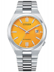 Citizen NJ0150-81Z mehaaniline k&auml;ekell, safiirklaas, oranž
