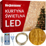 Heckermann LED-girlande YS-0003 3x3m 300LED Warm