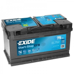 Aku EXIDE EL752 75 Ah 730 A EFB