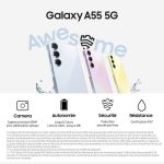 Telefon Samsung Galaxy A55 5G 128GB (Awesome Navy, Android 14, 8 GB)