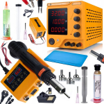 Toiteallikas Komplekt Rosfix AmpRush RARES-3210 + Orange Husky OH660 &ndash; T&auml;pne reguleerimine, 32V 10A, 660W, LED-ekraan