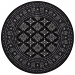 Nouristan vaip Mirkan Sao Buchara, 160x160cm, &uuml;mmargune