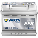 Aku Varta 60 Ah 650 A EN 12V