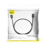 Baseus HDMI 2.0 kaabel 4K 60 Hz 3D HDR 18 Gbps 1 m must (CAKGQ-A01)