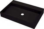 Graniidist valamu Deante Correo black mat CQR NU6S