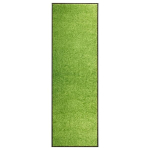 vidaXL uksematt pestav, roheline, 60 x 180 cm