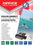 Lamineerimiskile A6, 2х125mk, 100 lehte