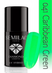 Geel k&uuml;&uuml;nelakk Semilac UV Hybrid 7 ml, 041 Caribbean Green