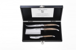 Juustunugade komplekt Laguiole Luxury Line by Style De Vie, oliivipuust, 3 tk