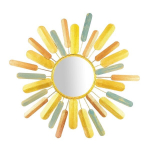 Metallist seinakaunistus Hacakpur, 75x75 cm