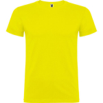 Unisex l&uuml;hikeste varrukatega T-s&auml;rk, kollane