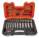 Pikkade ja l&uuml;hikeste padrunite kmpl. 10-22mm + otsakud PH,PZ,HEX,TORX 53 osa 3/8