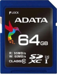 M&auml;lukaart M&auml;lukaart Adata 64GB SDXC UHS-I U3 V30S 95MB/60MB