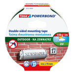 Kahepoolne teip tesa Outdoor 5mx19mm