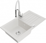 Graniidist k&ouml;&ouml;givalamu Mexen Pablo koos segisti ja sifooniga, White+White/Chrome