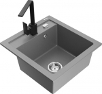 Graniidist k&ouml;&ouml;givalamu Mexen Vito koos segisti ja sifooniga, Grey+Black