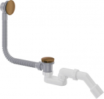 Vannitoa sifoon Deante Prizma Click Clack, Brushed bronze