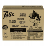 Purina Felix pardi-, veise-, lamba- ja kanalihaga, 120x85 g