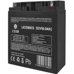 Hoolduse vaba, leketeta 12V 18Ah geelaku s&otilde;ltumatu aku LX12180