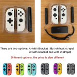 Joy Pad Cons Switcleri juhtnuppu GamePad 6 Axis Giro juhtmevaba juhtseadmed &uuml;hilduvad teie l&uuml;liti / lite / OLED -ga