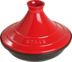 Staub ahjun&otilde;u Tajine Round Cast Iron, 28cm, punane