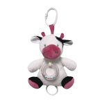 Tulilo Cow music box valge-claret 18 cm