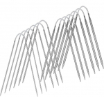 OMZSXK &uuml;mmargused kudumisvardad, 21 cm, 12 metallvarda komplekt, 2/2,5/3/4 mm