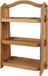 Wood Wedge Puidust riiul 40 x 29,5 x 13 cm