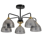 Laevalgusti Toolight G085-5C Black Grey 58X58X33,5Cm