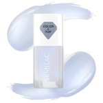 SEMILAC Top ja klassikaline k&uuml;&uuml;nelakk 2in1 BLUE HOLO GLAZED 7ml