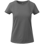 Naistele m&otilde;eldud l&uuml;hikeste varrukatega puuvillane T-s&auml;rk, Helikon-Tex, Slim Organic, hall