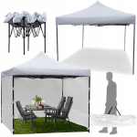 Paviljon Fluxar home TN-1002, 3x3 m, valge