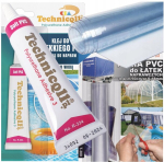 Tugev basseiniparanduskomplekt m&auml;rgadele pindadele liim + paigad