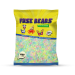 Pimedas helendavad triigitavad helmed Benny Beads 1500 tk 5 mm