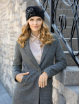 Vivisence naiste beanie premium talvem&uuml;ts soe ja hubane peakate talvel ja s&uuml;gisel soe paks 100% villa, klassikaline m&uuml;ts naistele, valmistatud eu, must, &uuml;ks suurus sobib k&otilde;igile, Vienas dydis tinka visiems